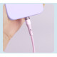 Nillkin Flowspeed Type - C към Lightning кабел от течен силикон , 27W черен Nillkin Flowspeed Type - C към Lightning кабел от течен силикон , 27W черен