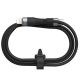 Nillkin Flowspeed Type - C към Lightning кабел от течен силикон , 27W черен Nillkin Flowspeed Type - C към Lightning кабел от течен силикон , 27W черен
