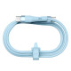 Nillkin Flowspeed Type - C към Type - C кабел от течен силикон , 60W син