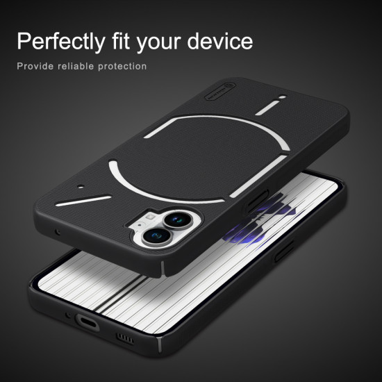 Noting phone 1 калъф твърд гръб Nillkin черен Noting phone 1 калъф твърд гръб Nillkin черен