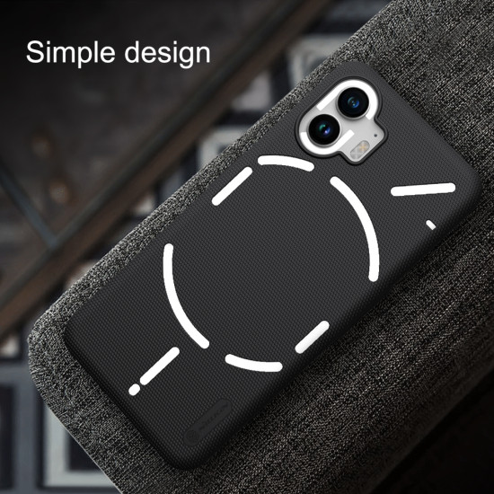 Noting phone 2 калъф твърд гръб Nillkin черен Noting phone 2 калъф твърд гръб Nillkin черен