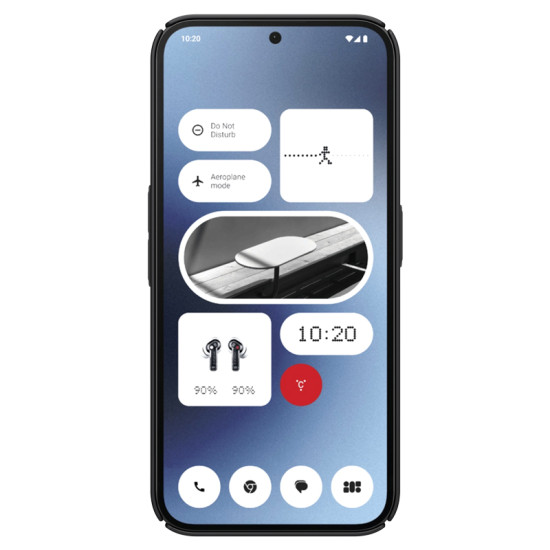 Noting phone 2A калъф твърд гръб Nillkin черен Noting phone 2A калъф твърд гръб Nillkin черен