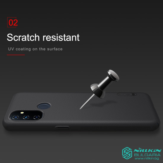 Oneplus Nord N100 Твърд гръб Nillkin черен Oneplus Nord N100 Твърд гръб Nillkin черен