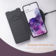 Samsung Galaxy S20 кожен флип калъф Ming бежов Samsung Galaxy S20 кожен флип калъф Ming бежов