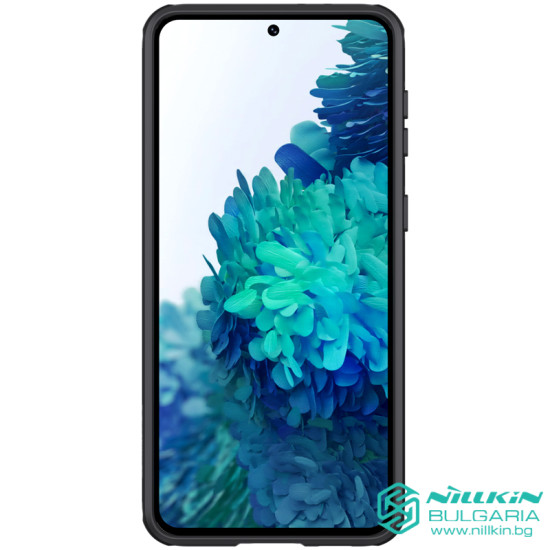 Samsung S21 Plus твърд гръб със защита на камерата Nillkin черен Samsung S21 Plus твърд гръб със защита на камерата Nillkin черен