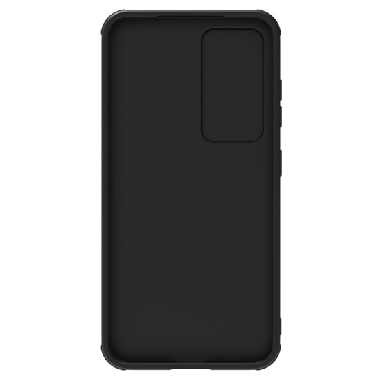 Samsung S23 Plus текстуриран калъф със защита на камерата Nillkin черен Samsung S23 Plus текстуриран калъф със защита на камерата Nillkin черен