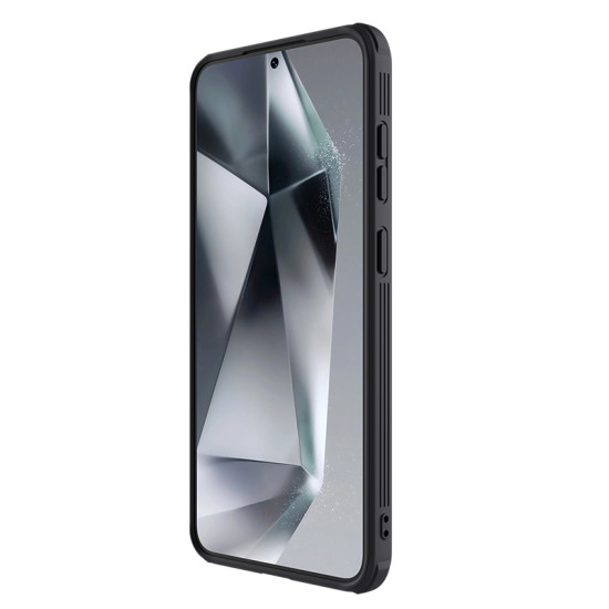 Samsung S25 магнитен твърд гръб със защита на камерата Nillkin черен Samsung S25 магнитен твърд гръб със защита на камерата Nillkin черен