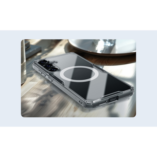 Samsung S25 магнитен Nature TPU Pro силиконов калъф прозрачен Samsung S25 магнитен Nature TPU Pro силиконов калъф прозрачен