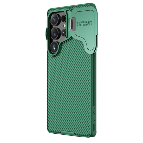 Samsung S25 Ultra магнитен твърд гръб със защита на камерата зелен Samsung S25 Ultra магнитен твърд гръб със защита на камерата зелен