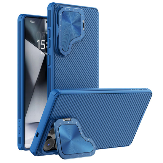 Samsung S25 Ultra магнитен твърд гръб със защита на камерата черен