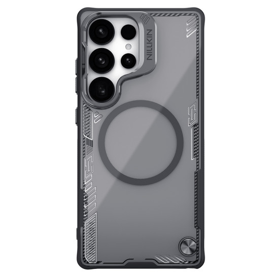 Samsung S25 Ultra Iceblade Prop магнитен прозрачен твърд гръб черен