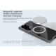 Samsung S25 Ultra магнитен Nature TPU Pro силиконов калъф прозрачен