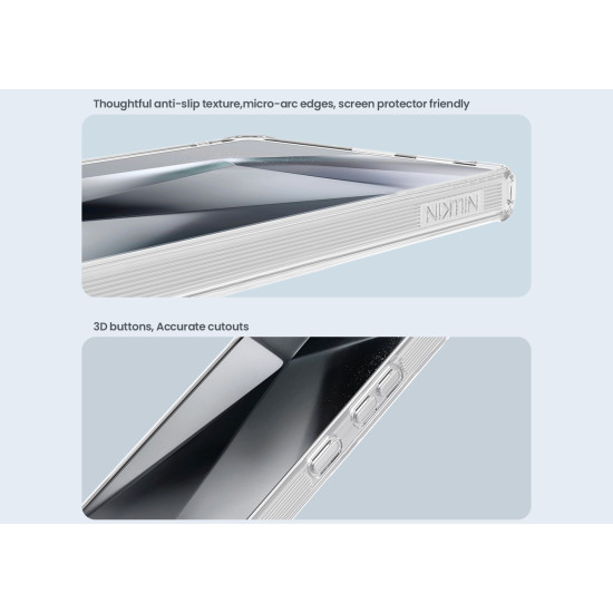 Samsung S25 Ultra магнитен Nature TPU Pro силиконов калъф прозрачен Samsung S25 Ultra магнитен Nature TPU Pro силиконов калъф прозрачен