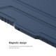 Samsung Tab S8/S8 5G брониран калъф с капак и защита на камерата син Samsung Tab S8/S8 5G брониран калъф с капак и защита на камерата син