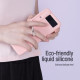 Samsung Galaxy Z Flip 4 5G силиконов калъф със защита на камерата черен