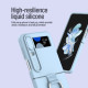 Samsung Galaxy Z Flip 4 5G силиконов калъф със защита на камерата черен
