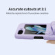 Samsung Galaxy Z Flip 5 5G силиконов калъф черен