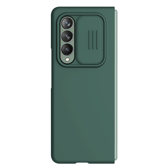 Samsung Galaxy Z Fold 3/W22 5G калъф със защита на камерата тъмно зелен Samsung Galaxy Z Fold 3/W22 5G калъф със защита на камерата тъмно зелен