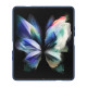 Samsung Galaxy Z Fold 4 5G силиконов калъф със защита на камерата син