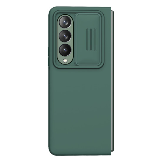 Samsung Galaxy Z Fold 4 5G силиконов калъф със защита на камерата зелен Samsung Galaxy Z Fold 4 5G силиконов калъф със защита на камерата зелен