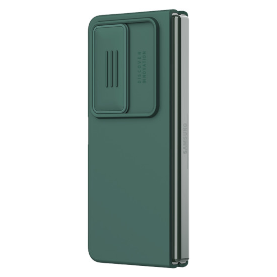 Samsung Galaxy Z Fold 4 5G силиконов калъф със защита на камерата зелен Samsung Galaxy Z Fold 4 5G силиконов калъф със защита на камерата зелен