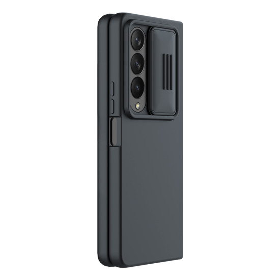 Samsung Galaxy Z Fold 4 5G силиконов калъф със защита на камерата черен Samsung Galaxy Z Fold 4 5G силиконов калъф със защита на камерата черен