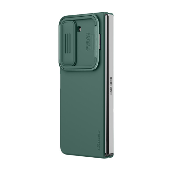 Samsung Galaxy Z Fold 5 5G силиконов калъф със защита на камерата зелен Samsung Galaxy Z Fold 5 5G силиконов калъф със защита на камерата зелен
