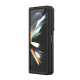 Samsung Galaxy Z Fold 5 5G силиконов калъф със защита на камерата черен Samsung Galaxy Z Fold 5 5G силиконов калъф със защита на камерата черен