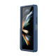 Samsung Galaxy Z Fold 5 5G твърд гръб със статив син