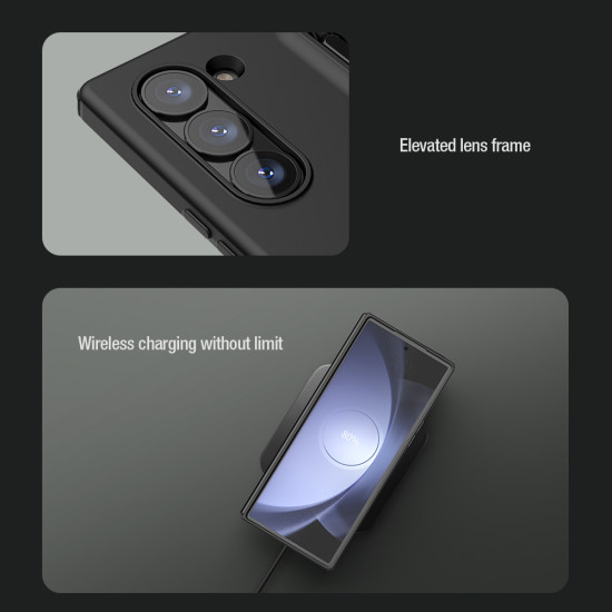 Силиконов калъф Flex Pure Fold Case (S Pen version) за Samsung Galaxy Z Fold 6 5G черен Силиконов калъф Flex Pure Fold Case (S Pen version) за Samsung Galaxy Z Fold 6 5G черен