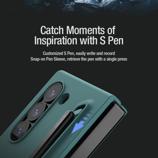 Силиконов калъф Flex Pure Fold Case (S Pen version) за Samsung Galaxy Z Fold 6 5G черен Силиконов калъф Flex Pure Fold Case (S Pen version) за Samsung Galaxy Z Fold 6 5G черен