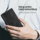Samsung Z Fold 6 5G Qin Pro leather case Black