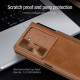 Samsung Z Fold 6 5G Qin Pro leather case Black