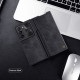 Samsung Z Fold 6 5G Qin Pro leather case Black
