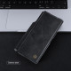 Samsung Z Fold 6 5G Qin Pro leather case Black