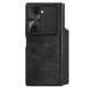 Samsung Z Fold 6 5G Qin Pro leather case Black
