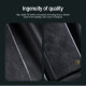 Samsung Z Fold 6 5G Qin Pro leather case Black