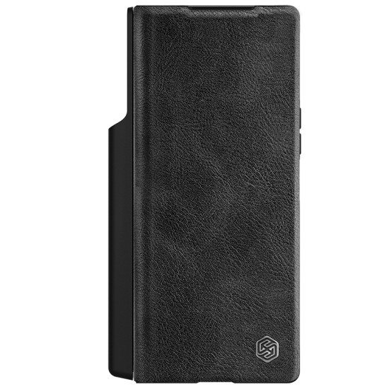 Samsung Z Fold 6 5G Qin Pro leather case Black Samsung Z Fold 6 5G Qin Pro leather case Black
