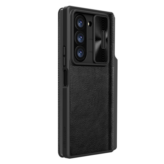 Samsung Z Fold 6 5G Qin Pro leather case Black Samsung Z Fold 6 5G Qin Pro leather case Black
