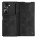 Samsung Z Fold 6 5G Qin Pro leather case Black