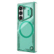 Samsung Z Fold 6 5G Iceblade Fold магнитен прозрачен твърд гръб зелен Samsung Z Fold 6 5G Iceblade Fold магнитен прозрачен твърд гръб зелен