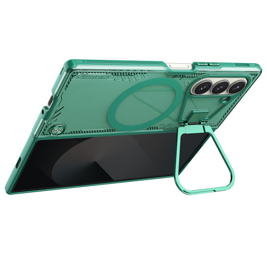 Samsung Z Fold 6 5G Iceblade Fold магнитен прозрачен твърд гръб зелен Samsung Z Fold 6 5G Iceblade Fold магнитен прозрачен твърд гръб зелен