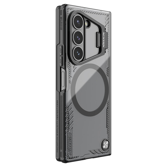 Samsung Z Fold 6 5G Iceblade Fold магнитен прозрачен твърд гръб черен Samsung Z Fold 6 5G Iceblade Fold магнитен прозрачен твърд гръб черен