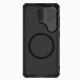 Samsung S24 Plus магнитен твърд гръб със защита на камерата черен Samsung S24 Plus магнитен твърд гръб със защита на камерата черен