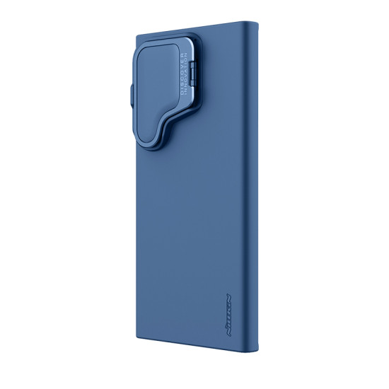 Samsung S24 Ultra силиконов калъф Silky Prop със защита на камерата син Samsung S24 Ultra силиконов калъф Silky Prop със защита на камерата син