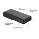 Външна батерия VEGER 20000 mAh 2A A20 Външна батерия VEGER 20000 mAh 2A A20
