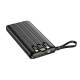 Външна батерия VEGER 10000 mAh с вградени кабели Micro USB / Type C / Lightning C10 (W1116) Външна батерия VEGER 10000 mAh с вградени кабели Micro USB / Type C / Lightning C10 (W1116)