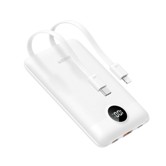 Външна батерия VEGER 10000 mAh с вградени кабели Type C / Lightning PD QC3.0 2A 22,5W C11C (W1170) Външна батерия VEGER 10000 mAh с вградени кабели Type C / Lightning PD QC3.0 2A 22,5W C11C (W1170)