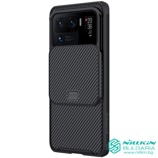 Mi 11 Ultra твърд гръб със защита на камерата Nillkin черен Mi 11 Ultra твърд гръб със защита на камерата Nillkin черен