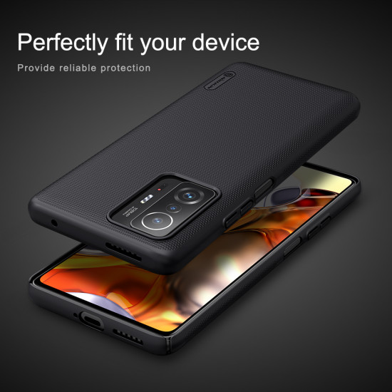 Mi 11T / Mi 11T Pro калъф твърд гръб Nillkin черен Mi 11T / Mi 11T Pro калъф твърд гръб Nillkin черен